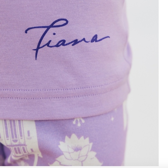 NWT Organic Princess Tiana Special Edition PJ's - Picture 3 of 3